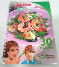 Tefal Actifry Cookbook Air Fryer 30 Recipes Spiral Bound 55 Pages na sprzedaż  Wysyłka do Poland