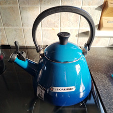 Creuset azure blue for sale  SUDBURY