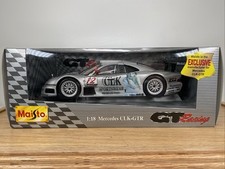 Mercedes CLK GTR Ludwig Maylander 38848 Maisto GT Racing Warsteiner em escala 1/18! comprar usado  Enviando para Brazil