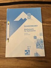 Lehrerband delta9 mathematik gebraucht kaufen  Schweinfurt