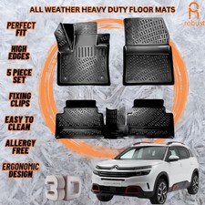 Tapetes forros 3D para Citroen C5 Aircross 2014-2022 resistente para todas as condições climáticas comprar usado  Enviando para Brazil