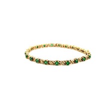 Bracelet rivière jaune d'occasion  Paris I