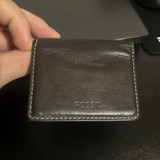 Fossil wallet mens for sale  LONDON