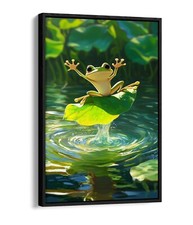 Funny frog jumping for sale  LONDONDERRY