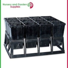 Usado, 1 X 12 célula Crate & Quadrado 12 X 90mm Nativo profunda Pote (combinando Pots & Crate) comprar usado  Enviando para Brazil