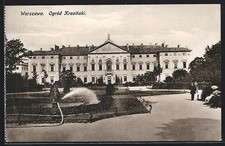 Pocztówka Warszawa, Ogród Krasiński  na sprzedaż Pocztówka Warszawa, Ogród Krasiński  na sprzedaż  Wysyłka do Poland