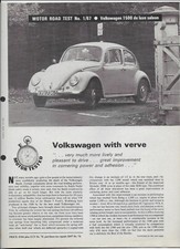 1967 volkswagen 1500 for sale  NEWMARKET