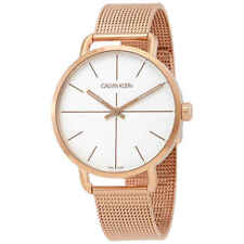 Relógio feminino Calvin Klein uniforme quartzo mostrador prata K7B21626 comprar usado  Enviando para Brazil