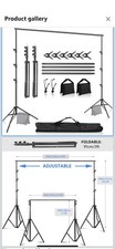 Mskira backdrop stand for sale  NOTTINGHAM