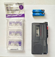 Sony microcassette corder for sale  Clarkston