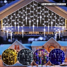 Led lichterkette eiszapfen gebraucht kaufen  Deutschland