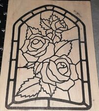 Stained glass rose for sale  Bethesda