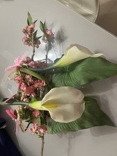 Composizione floreale con usato  Ali Terme