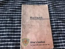 Reliant regal driver for sale  BRISTOL