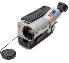 Videocamera analogica samsung usato  Torino