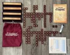 Vtg scrabble deluxe for sale  Genoa