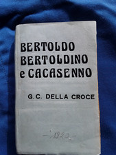 Bertoldo bertoldino cacasenno usato  Sora