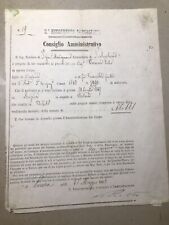 Documento reggimento bersaglie usato  Imola