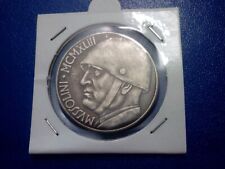 20 lire 1928 mussolini usato  Italia