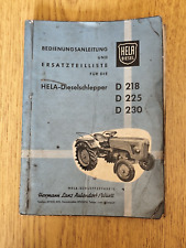 Hela d218 d225 gebraucht kaufen  Spraitbach