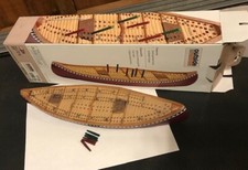 Canoe cribbage board for sale  Osseo
