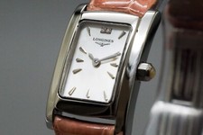 *Perto de ESTADO PERFEITO* Longines Dolce Vita L5.158.4 relógio feminino de quartzo mostrador shell comprar usado  Enviando para Brazil