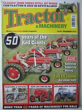 Tractor machinery december for sale  BILLERICAY