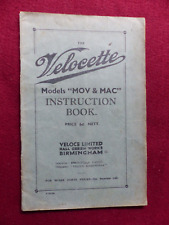 Livret moto velocette d'occasion Livret moto velocette d'occasion  Saint-Romain-de-Colbosc