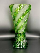 Vaso spirale cristallo usato  Trevignano Romano