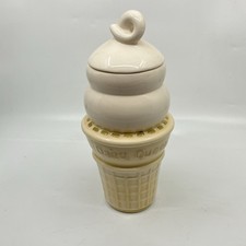 Usado, Frasco de biscoito cone sorvete Dairy Queen com tampa 2010 10" comprar usado  Enviando para Brazil