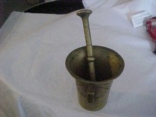 Antique brass mortar for sale  West Bridgewater