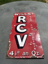 1920s enamel sign for sale  BICESTER