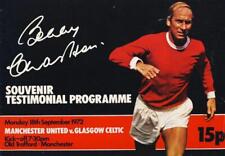 Testimonial football programme for sale  BRISTOL