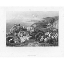 Edwin landseer peace for sale  GLASGOW