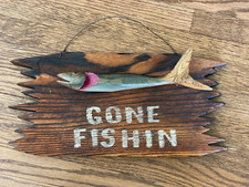 Handmade wood fish for sale  Minneapolis