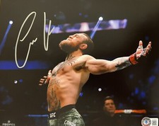 Foto assinada por Conor McGregor BAS CERTIFICADO DE AUTENTICIDADE MMA campeão de boxe artes marciais autógrafo comprar usado  Enviando para Brazil