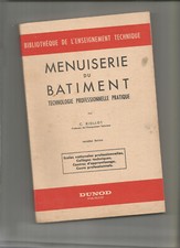 Menuiserie bâtiment technolog d'occasion  Lannion