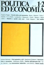 Politica economia 1975 usato  Italia