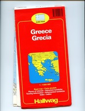 Rand McNally Hallwag International Road Map: Greece comprar usado  Enviando para Brazil