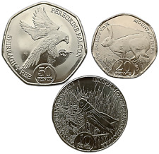 CONJUNTO DE 3 MOEDAS ILHA DO HOMEM 10 - 50 PENCE 2023 KING CHARLES ANIMAIS UNC comprar usado  Enviando para Brazil