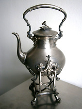 Bule Samovar 19°S banhado a prata metal base leão clássico comprar usado  Enviando para Brazil