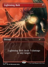 Mtg lightning bolt usato  Italia