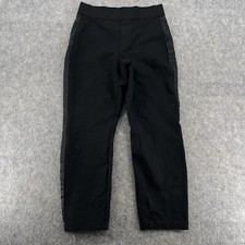Calça Spanx Feminina Preta Perfeita Fita Cetim Ponte Calça Reta Tamanho Pequeno P comprar usado  Enviando para Brazil