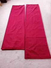 Dunelm curtains red for sale  RETFORD