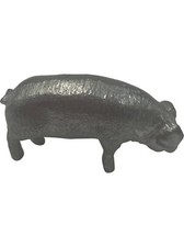 Metal pig figurine for sale  DARTFORD