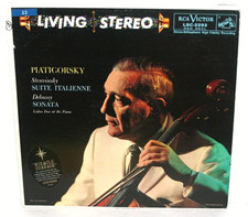 RCA LSC-2293 LIVING STEREO PIATIGORSKY (CELLO) ~ STRAVINSKY DEBUSSY / 1s/3s comprar usado  Enviando para Brazil