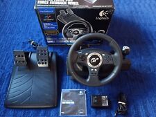 VOLANTE LOGITECH DRIVING FORCE PRO FORCE FEEDBACK PS2 PS3 GRAN TURISMO GT4, usado comprar usado  Enviando para Brazil