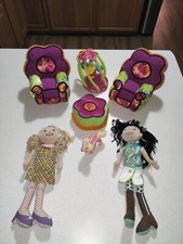 Bonecas de pelúcia, cadeiras, otomanas, cachorros e pássaros Groovy Girls da Manhattan Toys, usado comprar usado  Enviando para Brazil