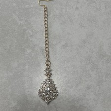 Gold crystal maang for sale Gold crystal maang for sale  BROMLEY