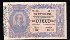 Dieci lire vittorio usato  Benevento